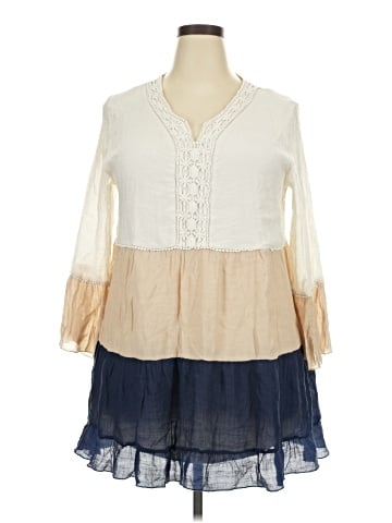 Alstyle Apparel & Activewear 3/4 Sleeve Blouse (view 1)