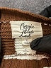 Cosmic Blue Love 100% Cotton Stripes Brown Pullover Sweater Size M - photo 7