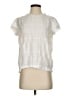 Sundance Ivory Short Sleeve Blouse Size XS - photo 1