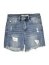 Tractr Blue Denim Shorts Size 4 - photo 1