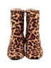 Unbranded Animal Print Brown Ankle Boots Size 7 - photo 2