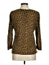 Ann Taylor LOFT 100% Cotton Floral Gold Pullover Sweater Size M - photo 2