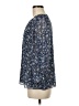 1.State 100% Polyester Blue 3/4 Sleeve Blouse Size M - photo 5