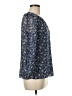 1.State 100% Polyester Blue 3/4 Sleeve Blouse Size M - photo 4