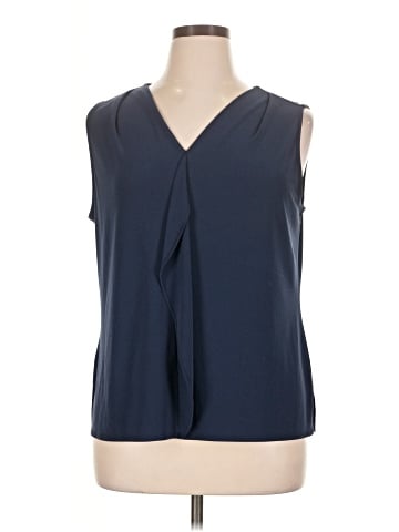Roz & Ali Sleeveless Blouse (view 1)