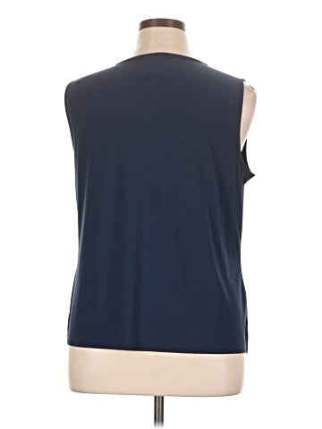 Roz & Ali Sleeveless Blouse (view 2)