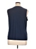 Roz & Ali Blue Sleeveless Blouse Size XL - photo 2