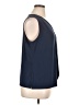 Roz & Ali Blue Sleeveless Blouse Size XL - photo 4