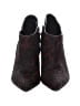 Brian Atwood Animal Print Burgundy Ankle Boots Size 7 - photo 2