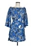 Laundry by Design Paisley Blue Casual Dress Size 8 - photo 1