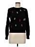 Kate Spade New York Hearts Black Wool Pullover Sweater Size M - photo 1