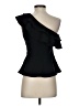 C. Luce Black Sleeveless Top Size S - photo 2