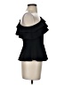 C. Luce Black Sleeveless Top Size S - photo 4