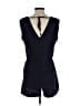 Ann Taylor LOFT 100% Rayon Solid Blue Romper Size S - photo 2