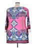 Bubble B USA Pink 3/4 Sleeve Top Size 3X - photo 2