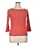Three Dots 100% Cotton Orange 3/4 Sleeve Top Size XL - photo 1