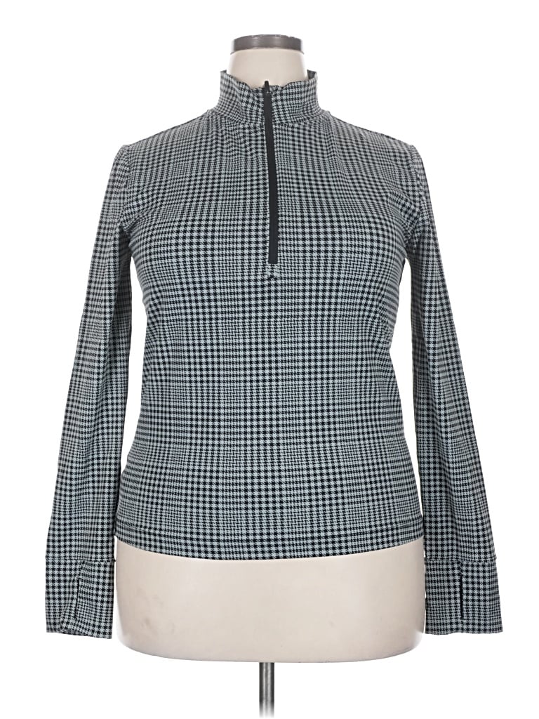 Pre-owned Lou & Grey Pullover Sweater In Gray
