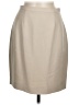 Petite Sophisticate Solid Tan Formal Skirt Size 8 Petite - photo 1