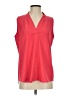 Calvin Klein Red Sleeveless Blouse Size S - photo 1