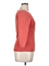Three Dots 100% Cotton Orange 3/4 Sleeve Top Size XL - photo 4