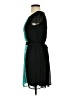A-list by Wrapper 100% Polyester Color Block Teal Cocktail Dress Size S - photo 5