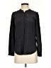 Joie 100% Silk Chevron-herringbone Black Long Sleeve Silk Top Size XXS - photo 1