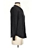 Joie 100% Silk Chevron-herringbone Black Long Sleeve Silk Top Size XXS - photo 4