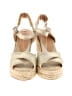 Assorted Brands Ivory Gold Wedges Size EU 39 - photo 2
