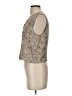 Studio Collection By David Lerner 100% Polyester Tan Vest Size S (estimated) - photo 5