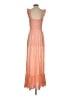 Express 100% Rayon Orange Cocktail Dress Size S - photo 2