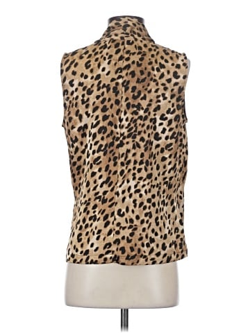Calvin Klein Sleeveless Button-Down Shirt (view 2)