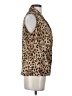 Calvin Klein Tan Sleeveless Button-Down Shirt Size S - photo 4