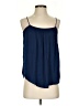 Naked Zebra 100% Polyester Blue Sleeveless Blouse Size S - photo 1