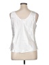 Maidenform 100% Polyester White Sleeveless Blouse Size XL - photo 2