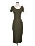Popular Basics Green Casual Dress Size M - photo 1