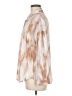 Shein 100% Polyester Tie-dye Ivory Long Sleeve Blouse Size M - photo 5
