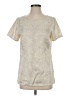 The Limited Ivory Short Sleeve Blouse Size S - photo 1