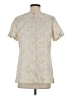 The Limited Ivory Short Sleeve Blouse Size S - photo 2
