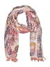 Unbranded 100% Polyester Paisley Pink Scarf One size - photo 1