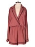 Forever 21 Solid Burgundy Romper Size S - photo 1