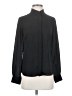 Express 100% Recycled Polyester Black Long Sleeve Blouse Size XS - photo 1