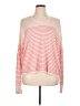 Nordstrom Signature Stripes Pink Pullover Sweater Size XL - photo 1