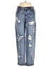 One by One Teaspoon Hearts Blue Jeans Size 0 - photo 1