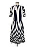 Pretty Young Thing 100% Polyester Chevron-herringbone Ivory Casual Dress Size M - photo 2