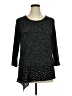 Bobeau Gray 3/4 Sleeve Top Size XL - photo 1