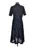 Anthony Richards Polka Dots Blue Casual Dress Size M (estimated) - photo 2