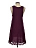 Chloe K Burgundy Casual Dress Size S - photo 2
