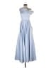 Mac Duggal 100% Polyester Blue Cocktail Dress Size 4 - photo 1