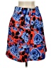 HD in Paris Print Blue Casual Skirt Size XS - photo 2