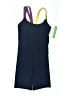 Aqua Color Block Blue One Piece Swimsuit Size XS - photo 1